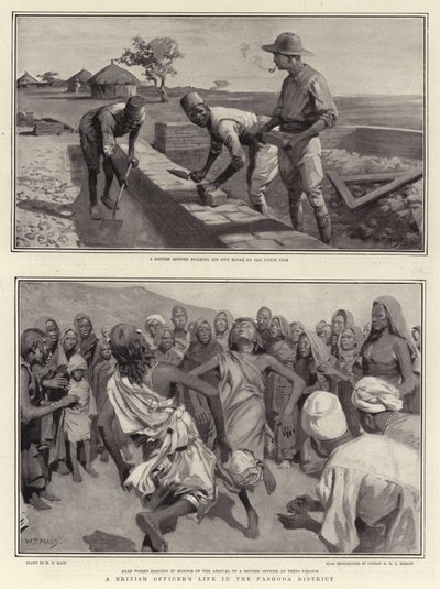 La vida de un oficial británico en el distrito de Fashoda de William T. Maud